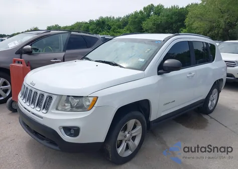 2016 Jeep Compass Sport из США, поврежденный, VIN 1C4NJCBA6GD512990